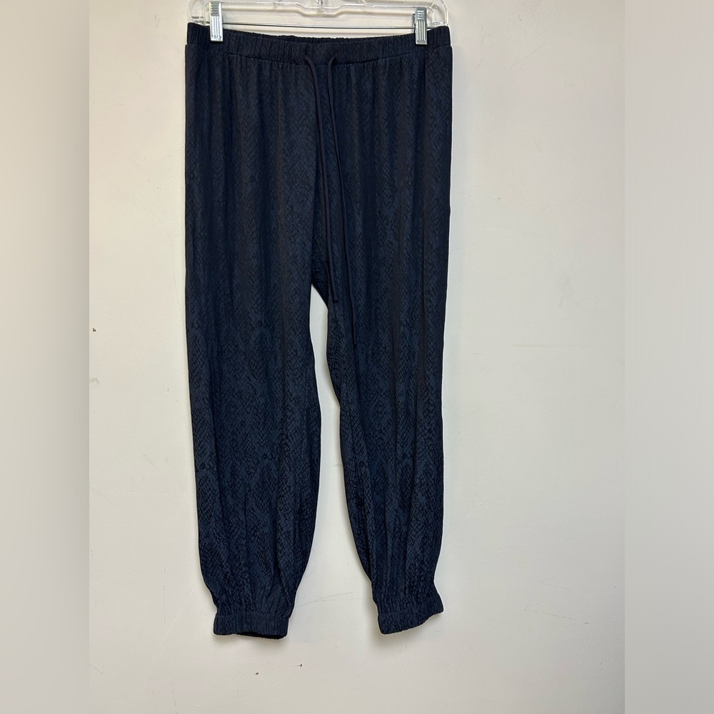 Koch Python Elastic Waist Pull On Blue Cuff Leg J… - image 2